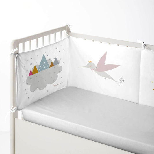 Cot protector Haciendo el Indio Wonderland (60 x 60 x 60 + 40 cm) - MES49