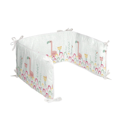 Cot protector HappyFriday Moshi Moshi Hola Multicolour 210 x 40 cm - MES49