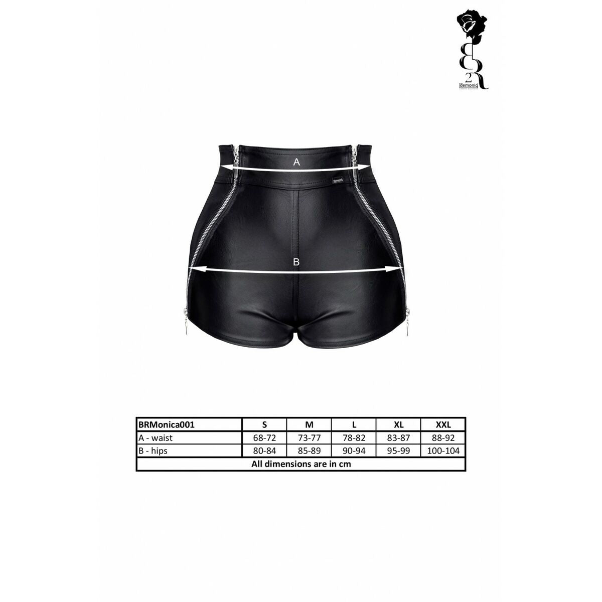 Coulotte Demoniq Black XL - MES49