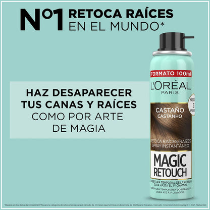 Cover Up Spray for Grey Hair L'Oreal Make Up Magic Retouch 4 - Blonde 100 ml - MES49