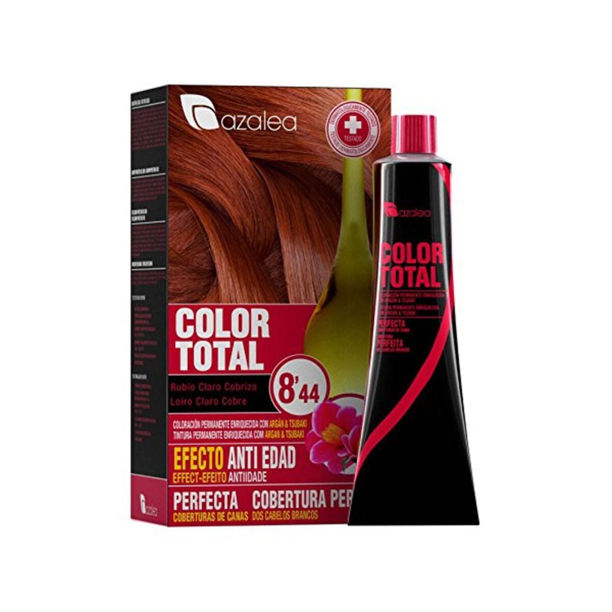 Cream Colourant N8,44 Azalea Color Total (200 g) (1 Unit) - MES49