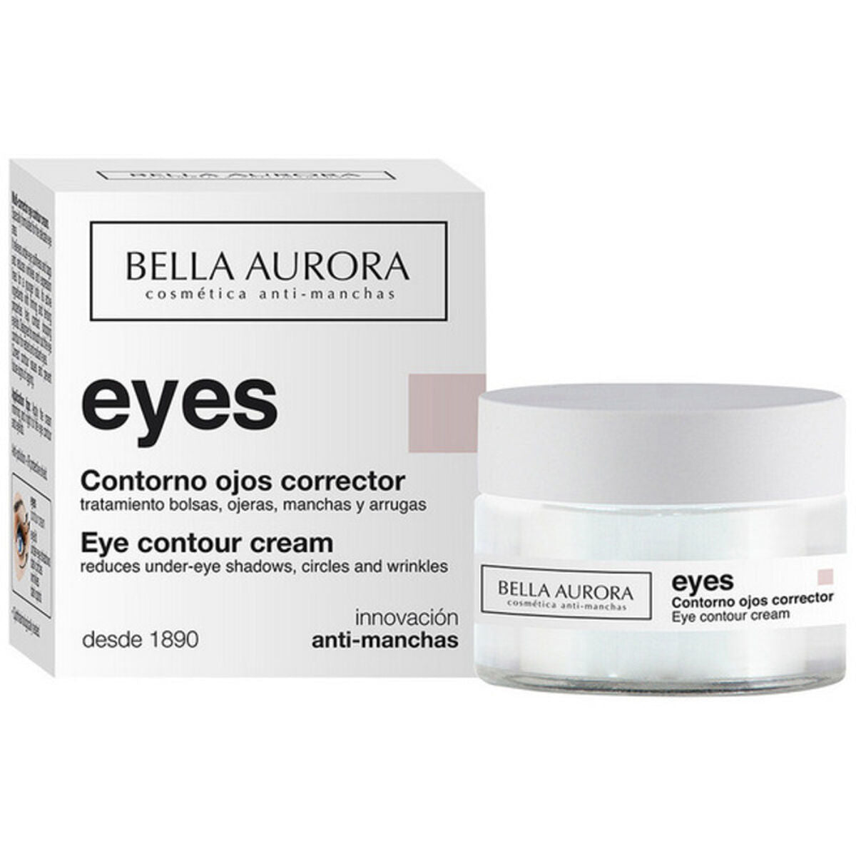 Cream for Eye Area Bella Aurora 15 ml - MES49