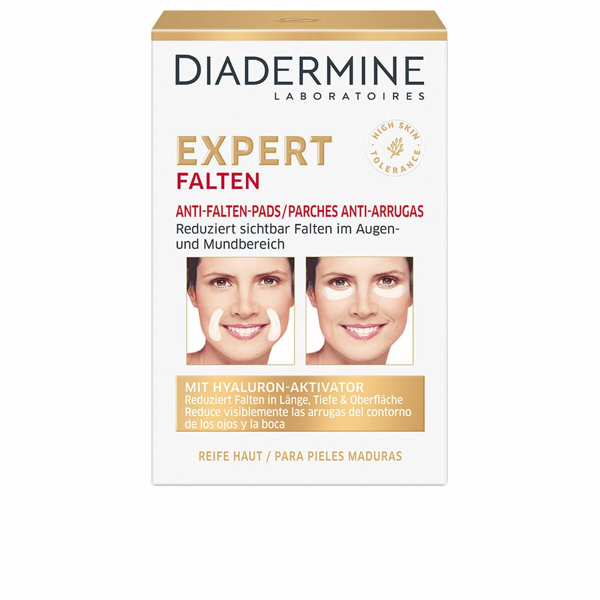 Cream for Eye Area Diadermine Expert Parches - MES49