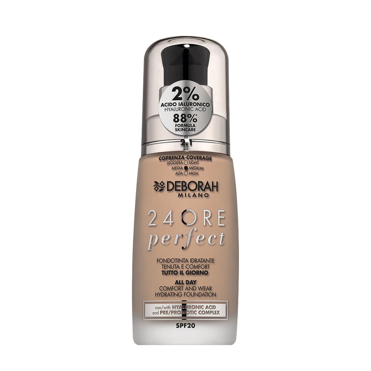 Crème Make - up Base Deborah 4ORE PERFECT Nº 2.1 - MES49