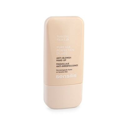 Crème Make - up Base Sensilis Pure Age Perfection 02 - sand Anti - imperfections (30 ml) - MES49