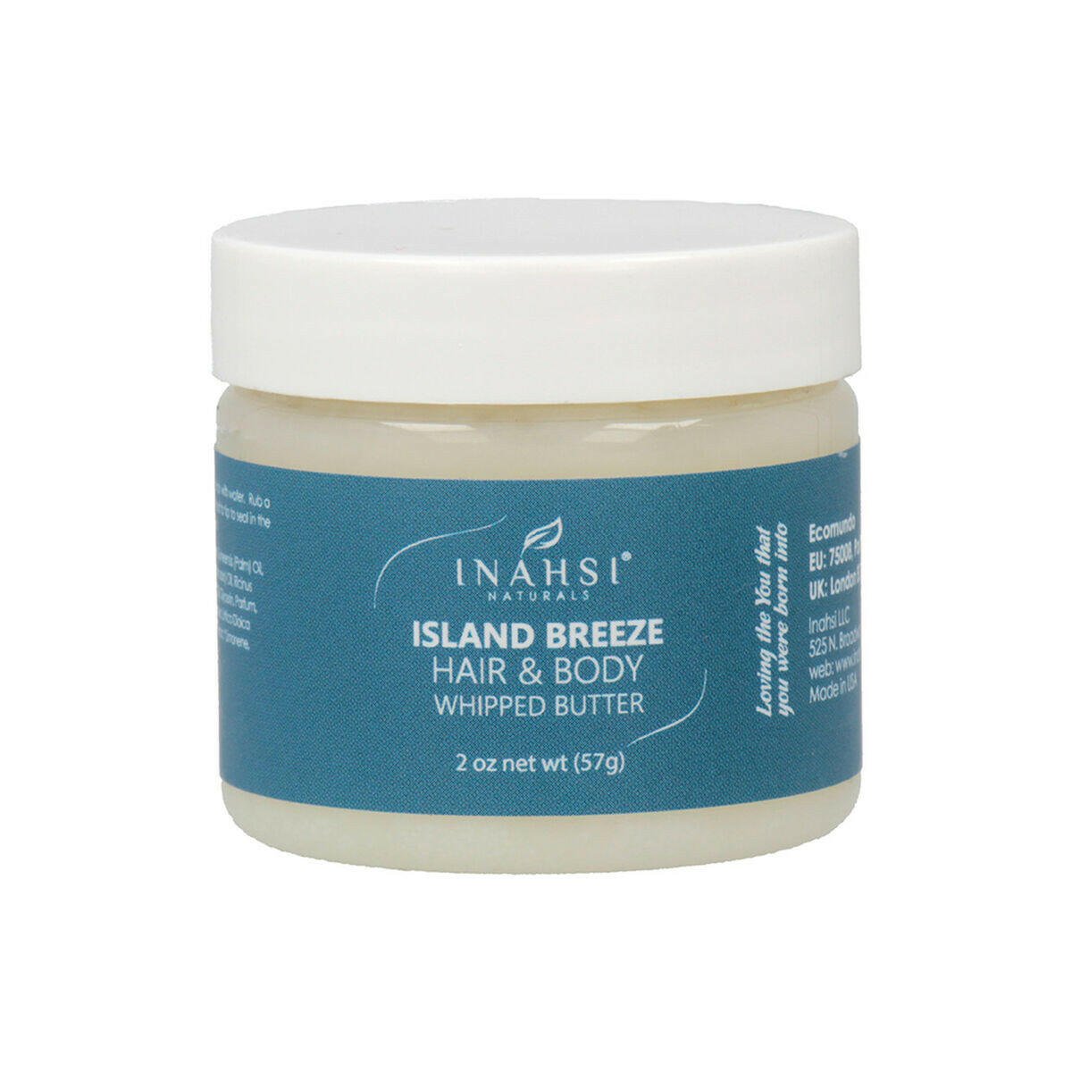 Curl Defining Cream Inahsi Breeze Hair Body Whipped Butter (57 g) - MES49