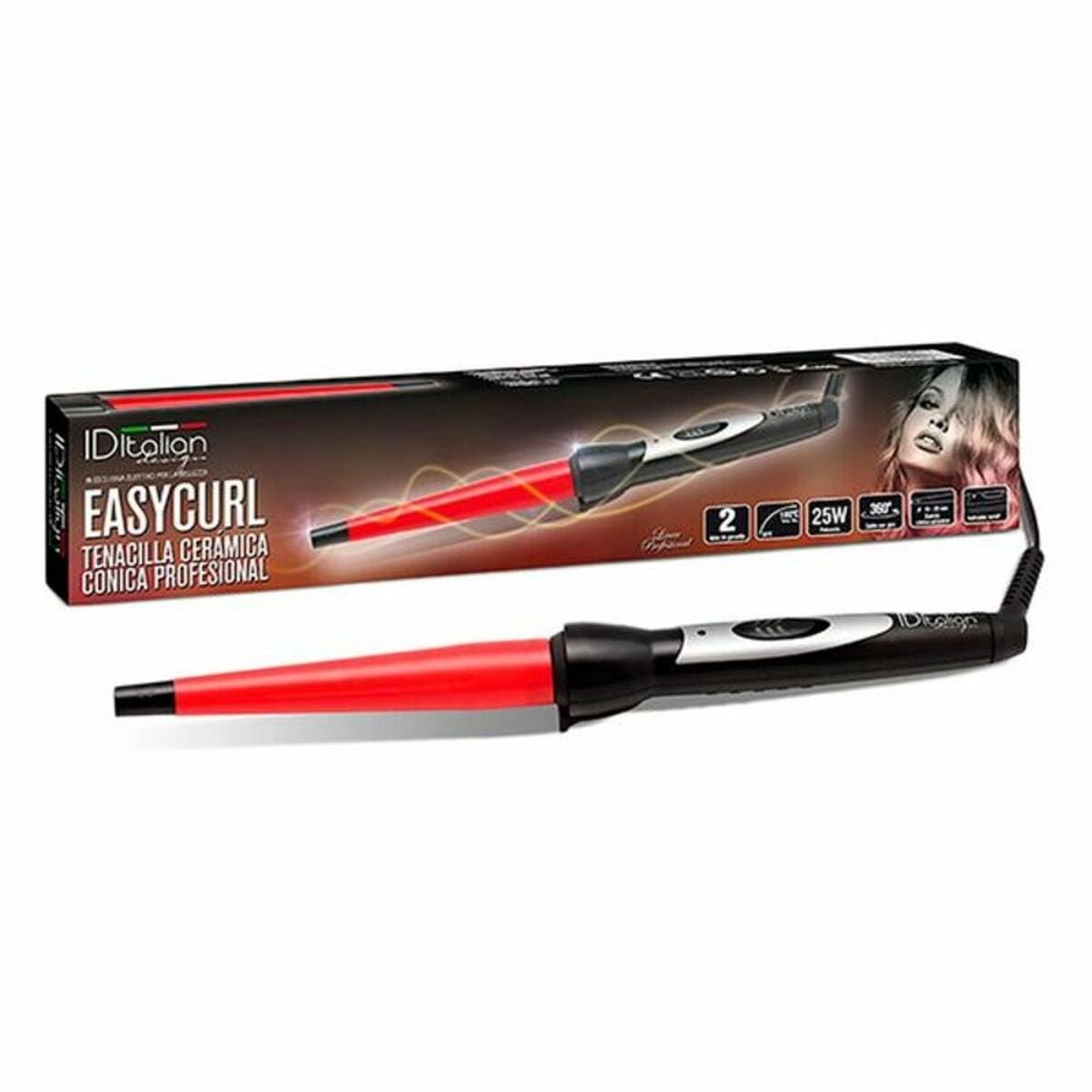 Curling Tongs Easy Curl Id Italian Easy Curl (1 Unit) - MES49