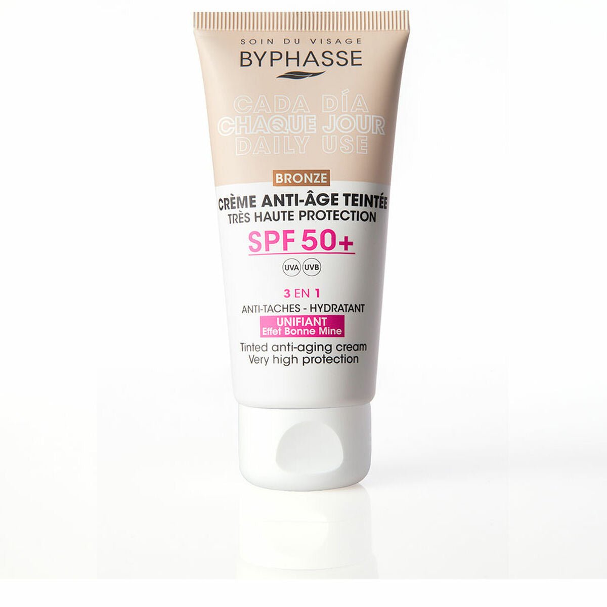 Day Cream Byphasse CREMA FACIAL Spf 50 50 ml - MES49