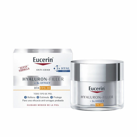 Day - time Anti - aging Cream Eucerin Hyaluron Filler 3x Effect 50 ml SPF 30 - MES49