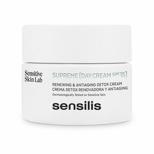 Day - time Anti - aging Cream Sensilis Supreme Spf 15 50 ml - MES49