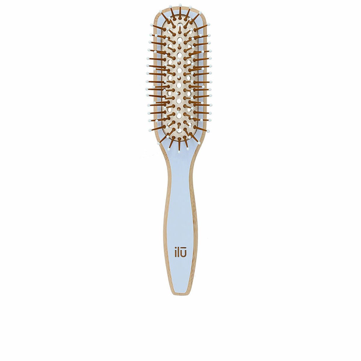 Detangling Hairbrush Ilū Bamboom Blue - MES49