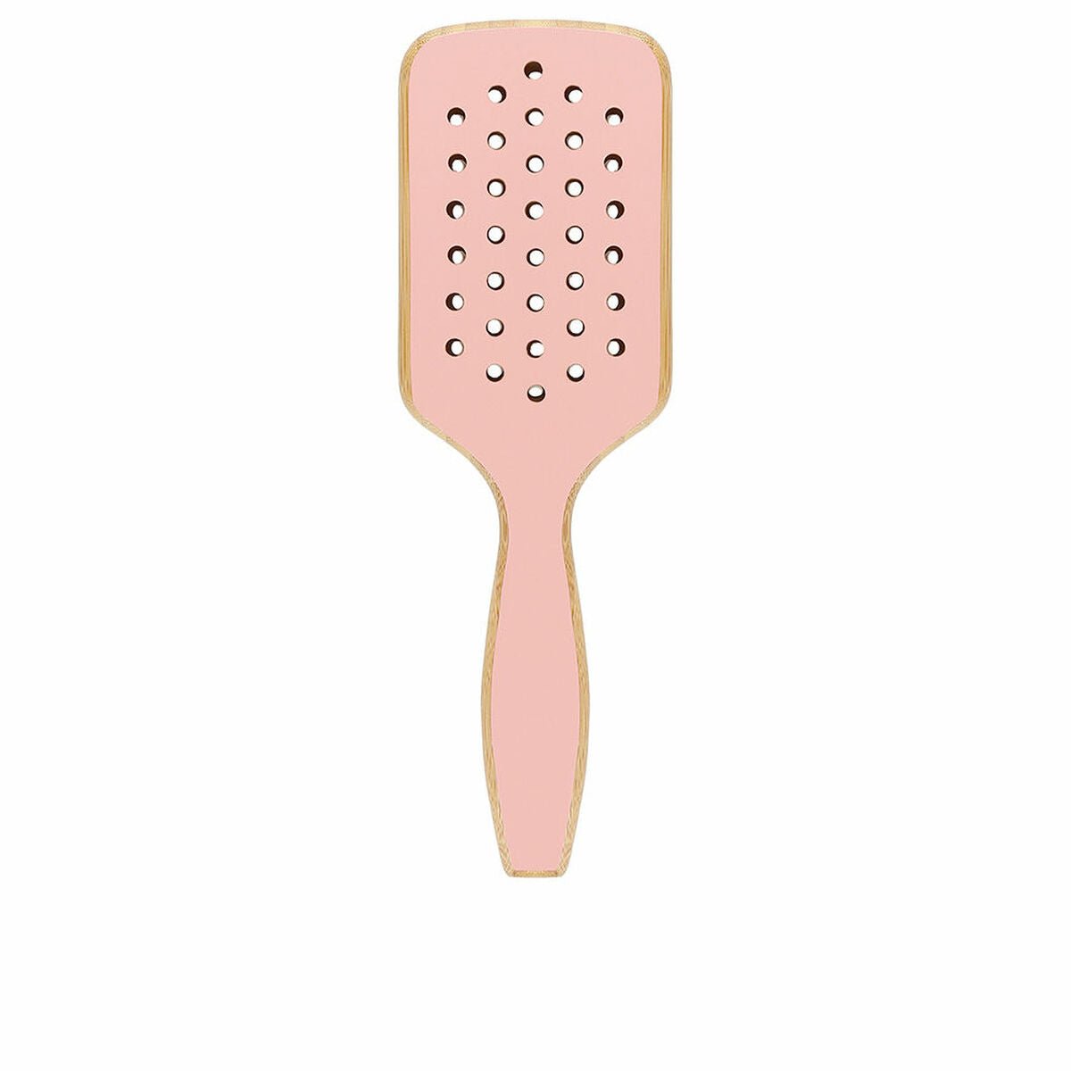 Detangling Hairbrush Ilū Bamboom Pink Squared - MES49