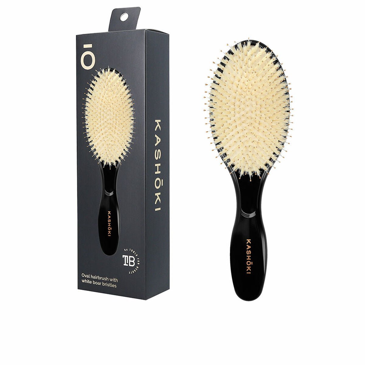 Detangling Hairbrush Kashōki Large Oval - MES49