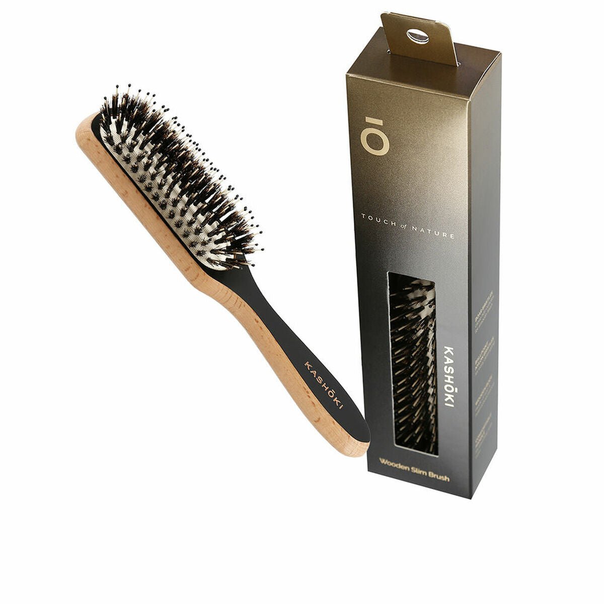 Detangling Hairbrush Kashōki Touch Of Nature - MES49