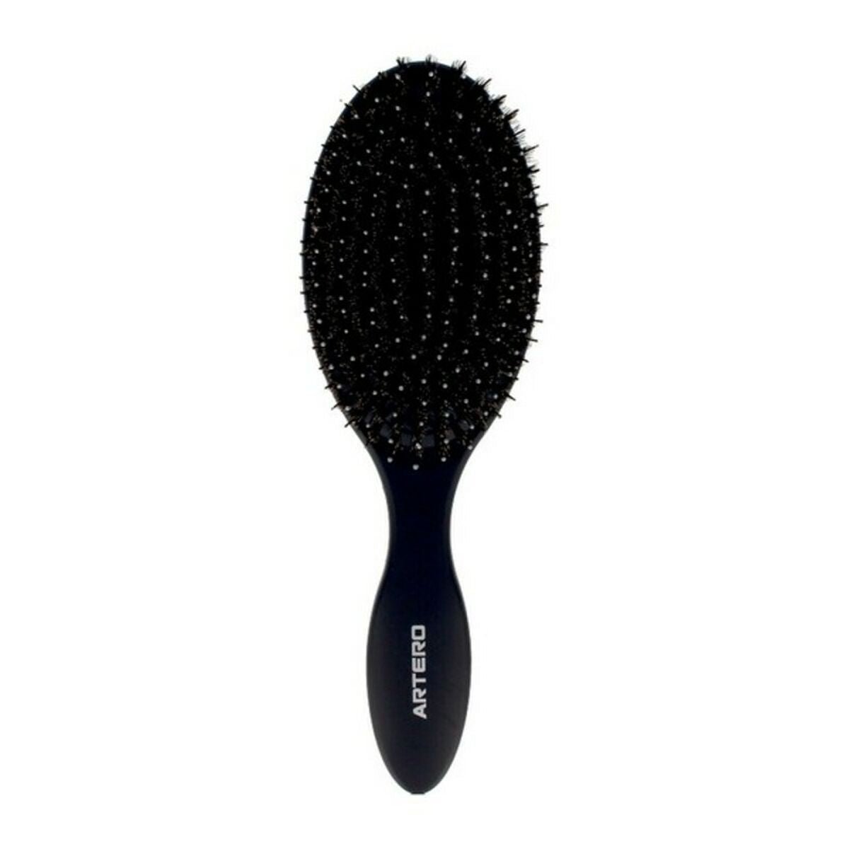 Detangling Hairbrush Oval Graphite Artero Black - MES49