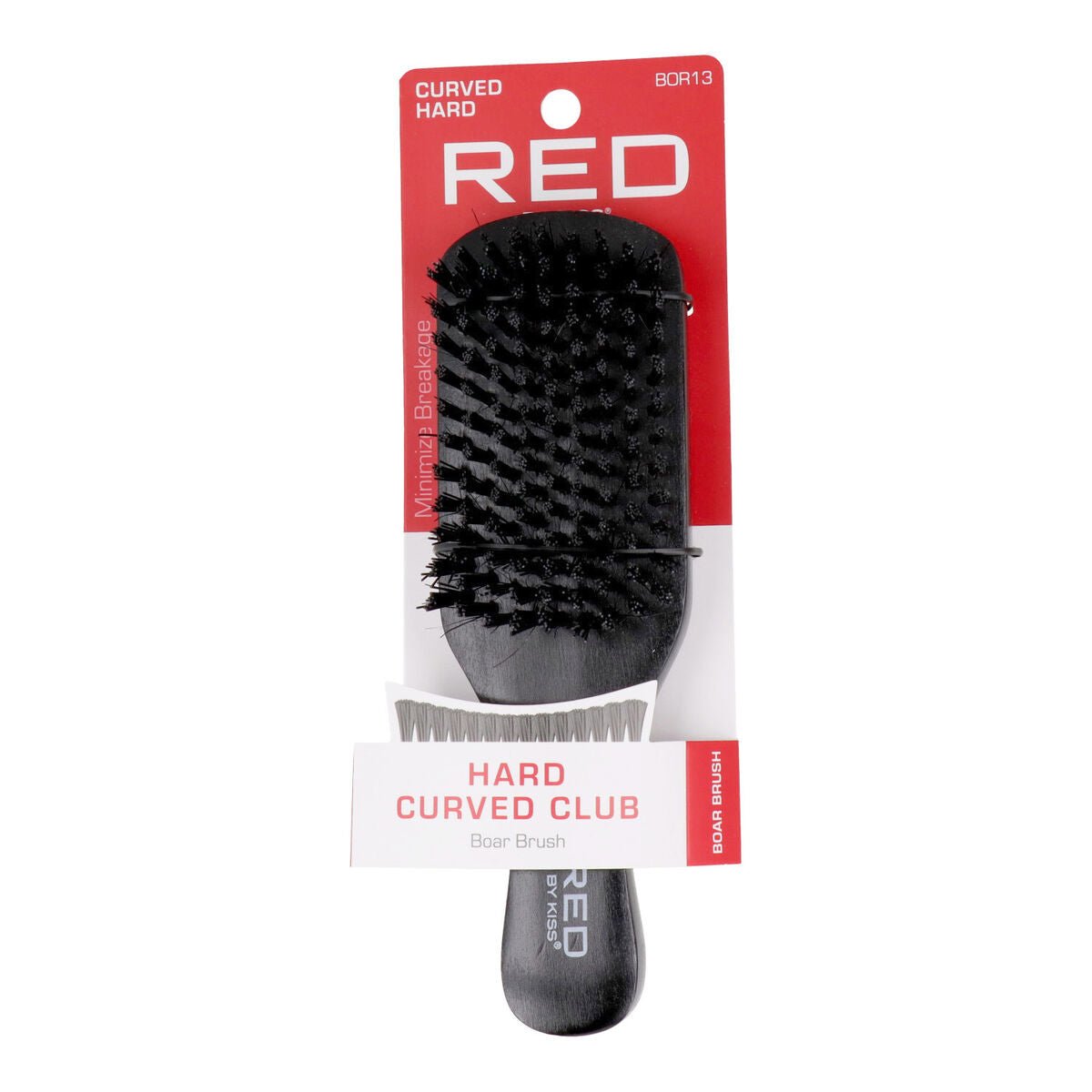 Detangling Hairbrush Red Kiss Kiss Professional - MES49