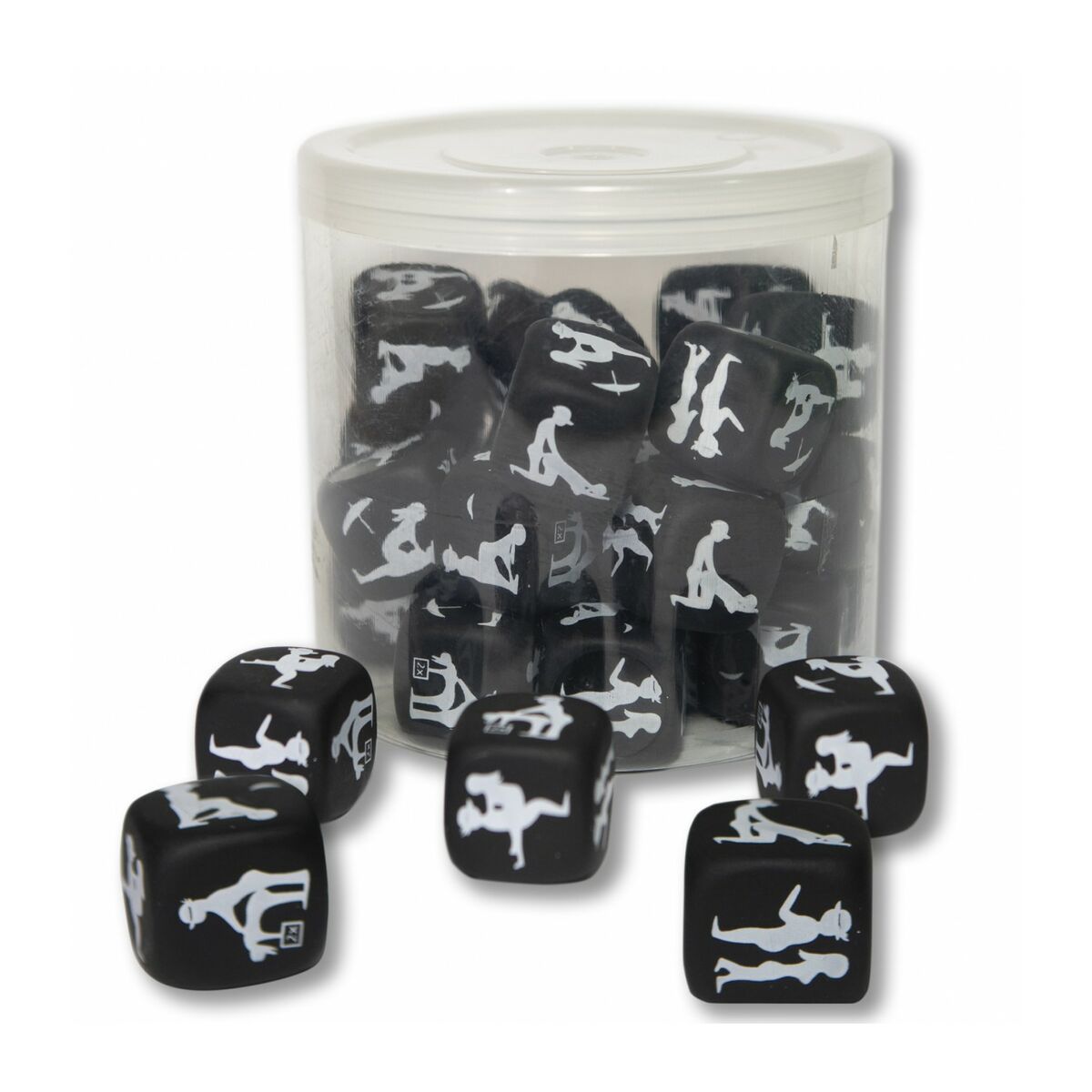 Dice Game Erotic Divertysex Black 25 Units - MES49