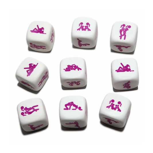 Dice Game Erotic Divertysex White 25 Units - MES49