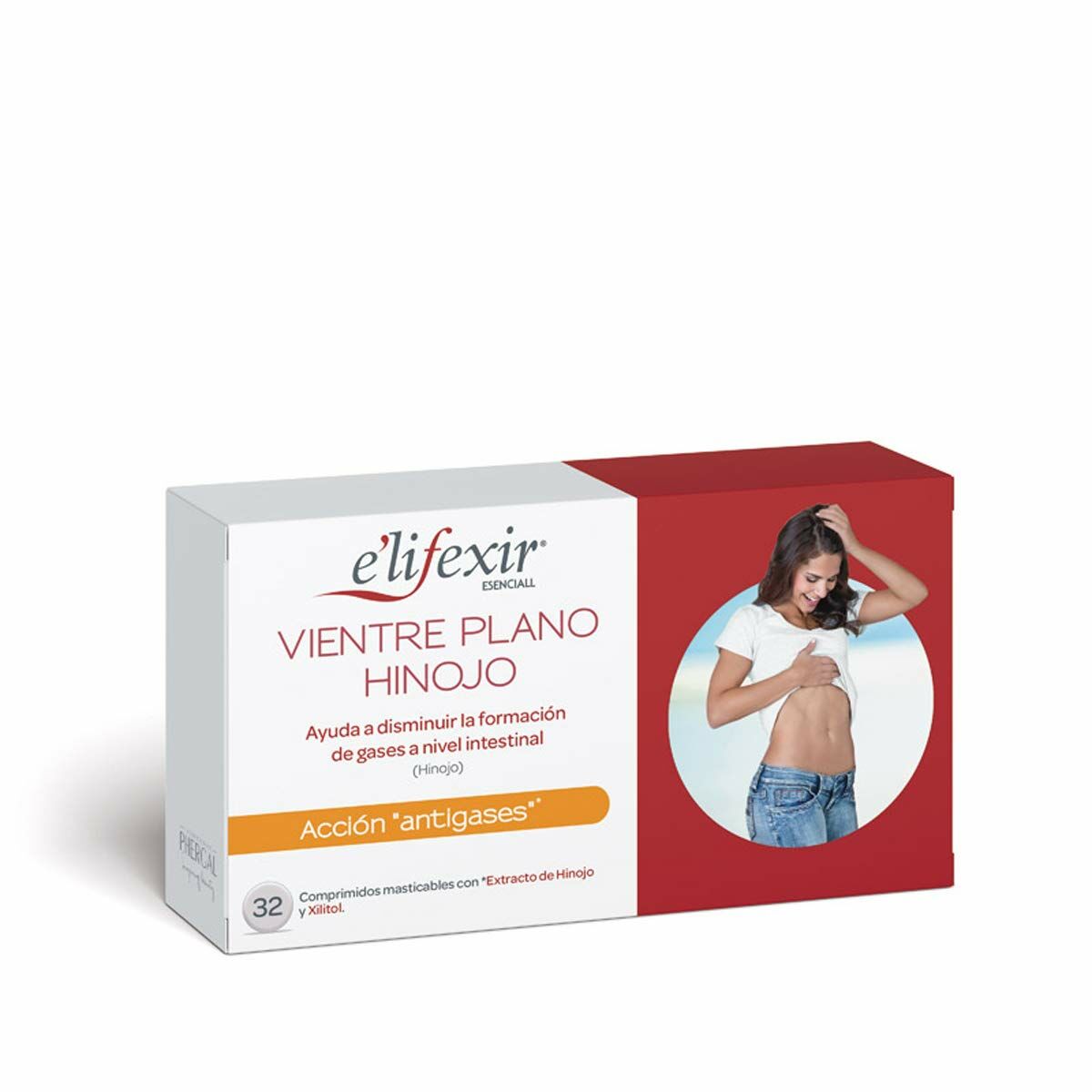 Digestive supplement Elifexir Vientre Plano 32 Units - MES49