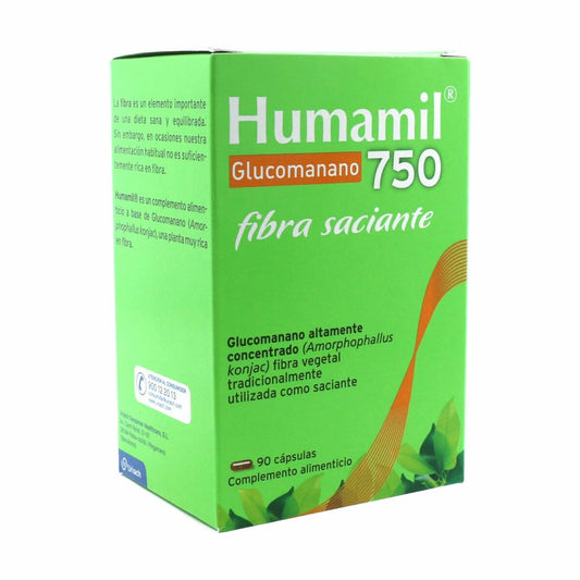 Digestive supplement Humamil Humamil 90Units Vegetable fibre - MES49