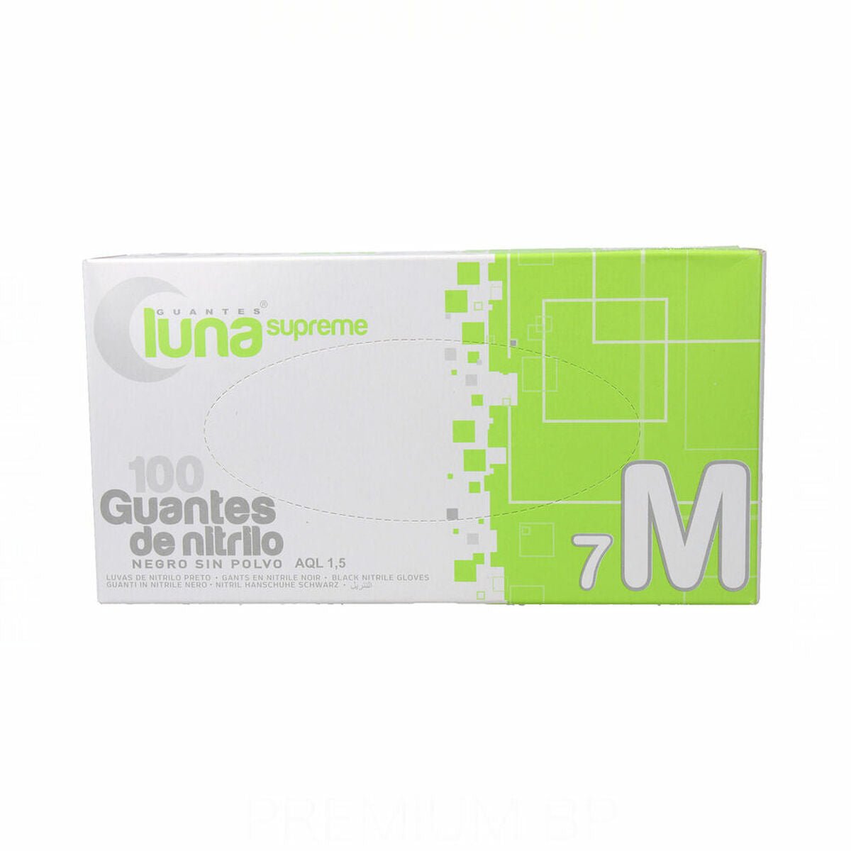 Disposable Gloves Omare Guantes Nitrilo Black Nitrile (100 uds) - MES49