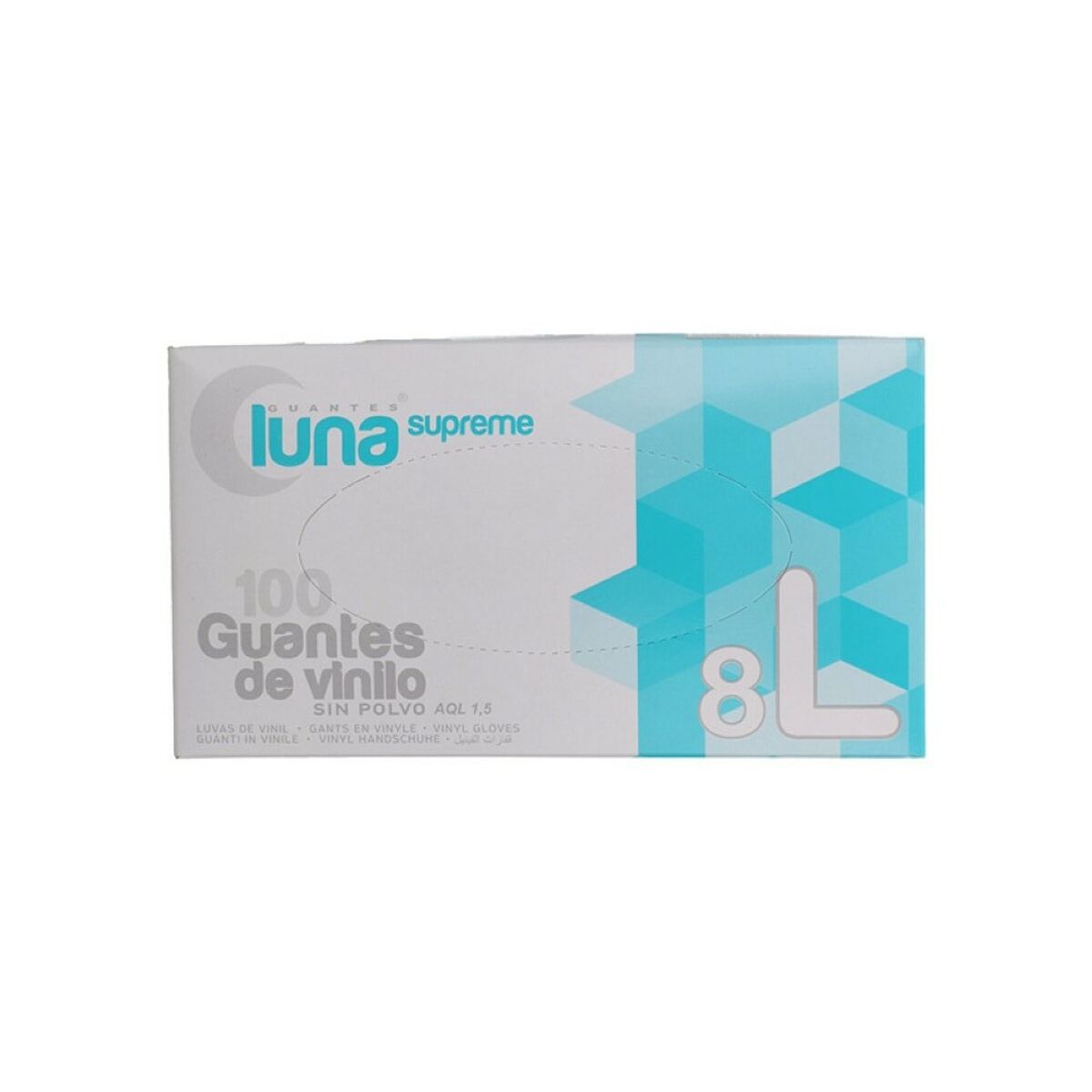 Disposable Gloves Omare Luna Size L Stick (100 uds) - MES49