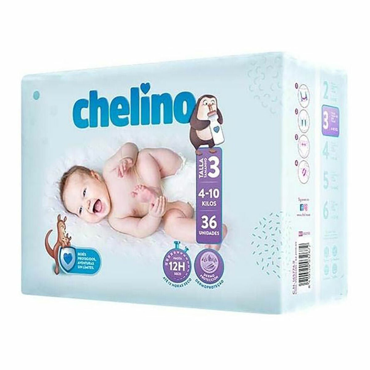 Disposable nappies Chelino (36 uds) - MES49