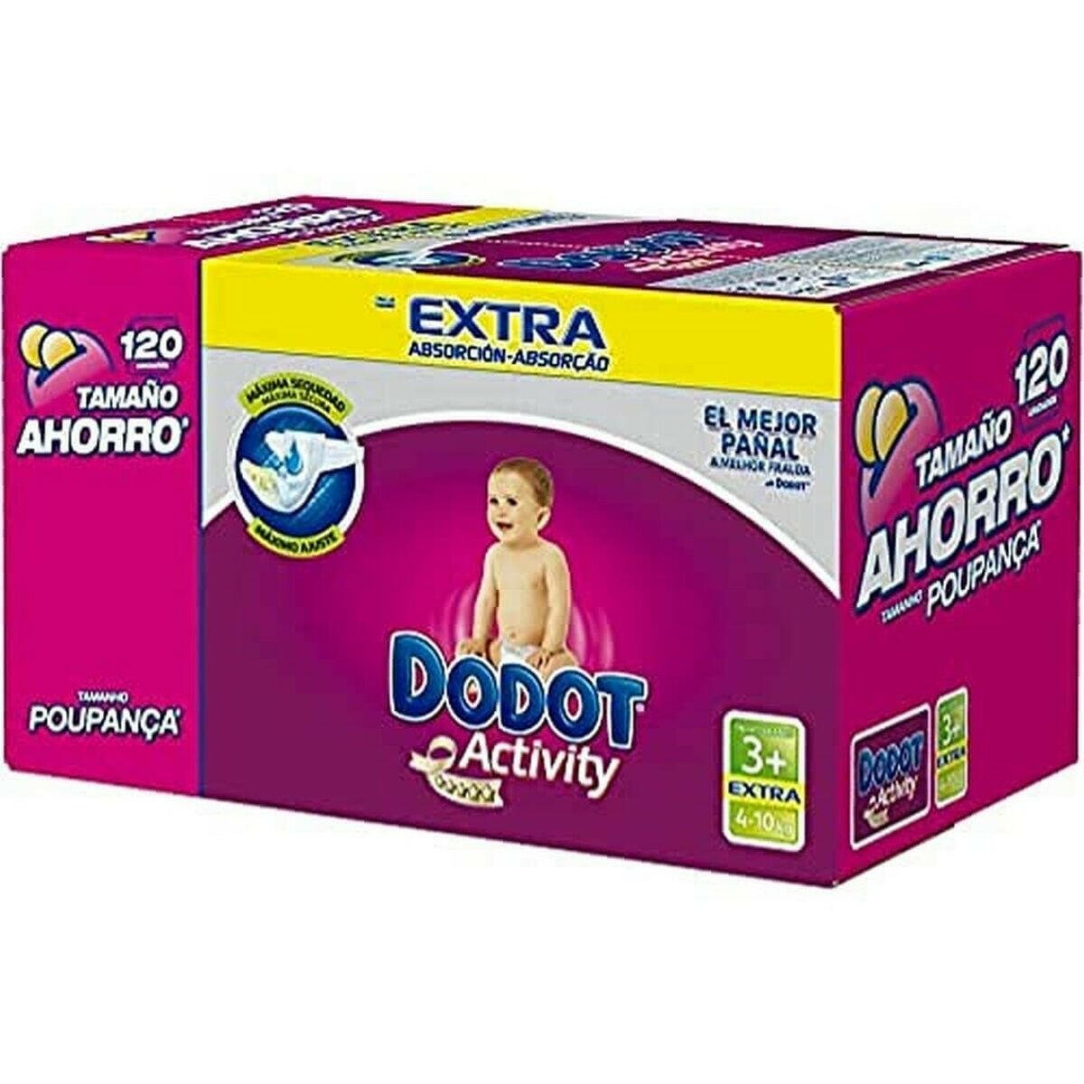 Disposable nappies Dodot Dodot Activity 3 6 - 10 kg 120 Units - MES49