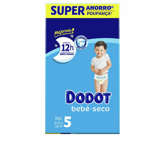 Disposable nappies Dodot Etapas 5 11 - 16 kg (116 Units) - MES49