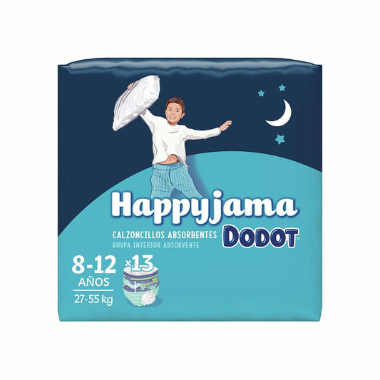 Disposable nappies Dodot Happyjama 8 - 12 Years Size 8 13 Units Underpants - MES49