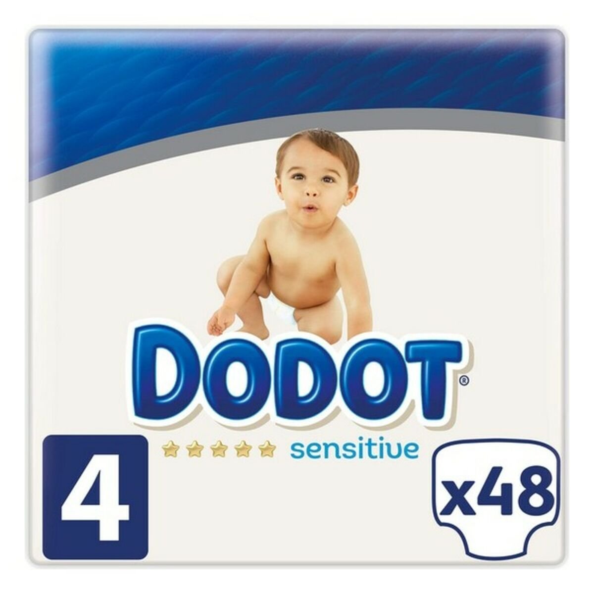 Disposable nappies Sensitive Dodot Dodot Sensitive (48 uds) - MES49