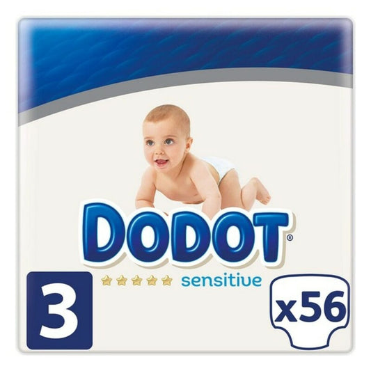 Disposable nappies Sensitive Dodot Dodot Sensitive (56 uds) - MES49