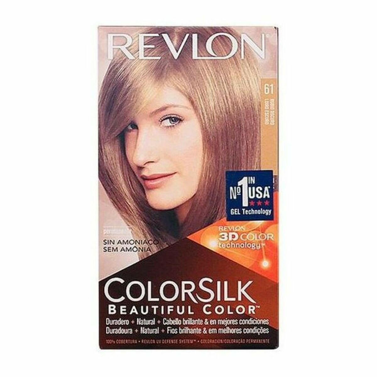 Dye No Ammonia Colorsilk Revlon 5753 - 61 (1 Unit) - MES49