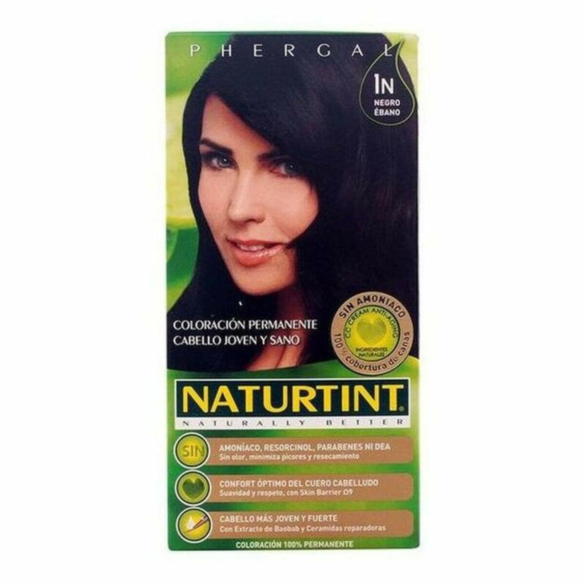 Dye No Ammonia Naturtint Naturtint Naturtint N Ebony Black 170 ml - MES49