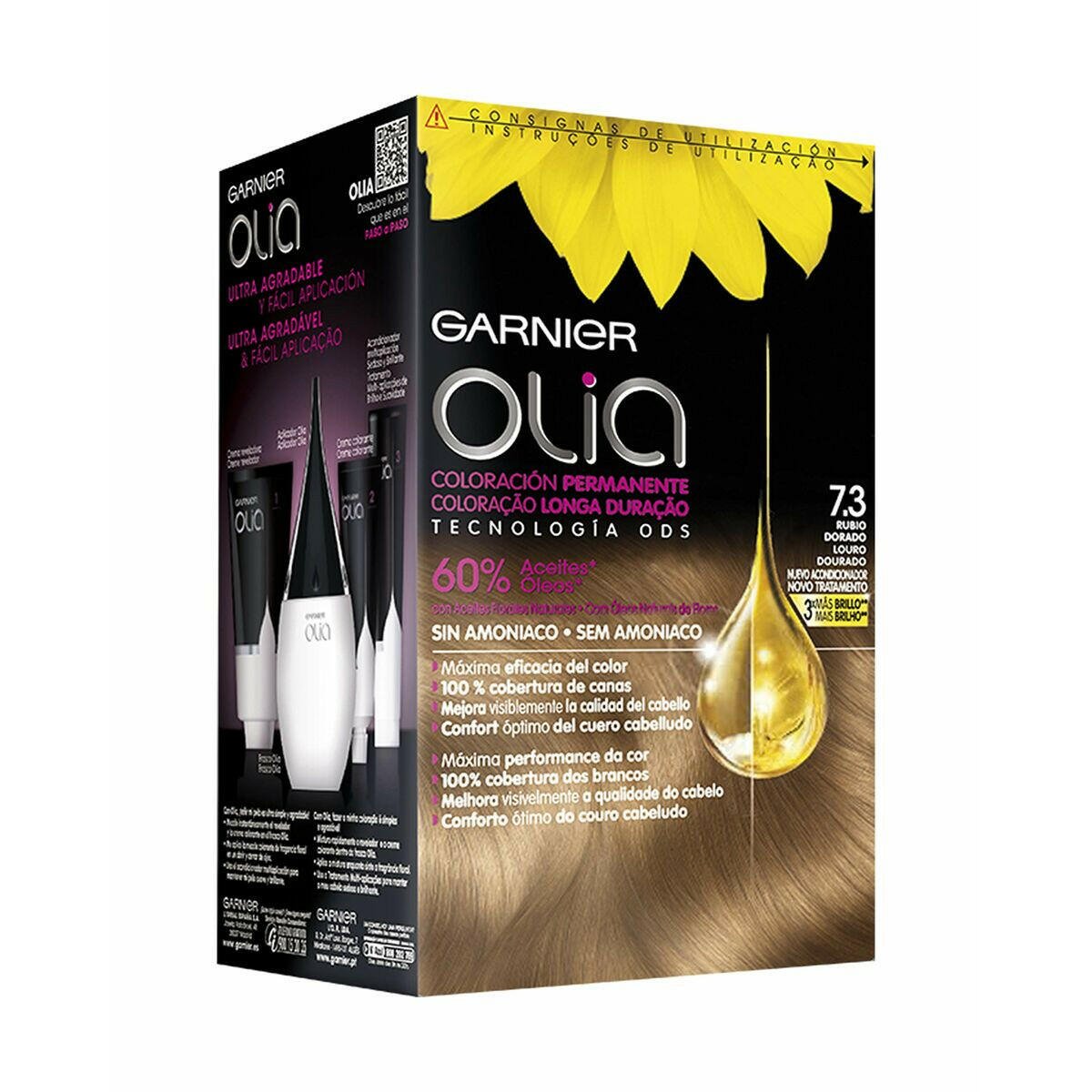 Dye No Ammonia Olia Garnier 3600541548367 Golden Dark Blonde - MES49