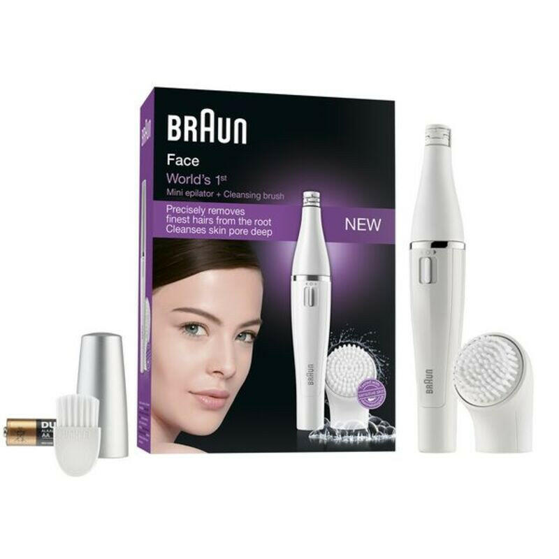 Electric Facial Cleanser/Hair Remover Braun Face 810 - MES49