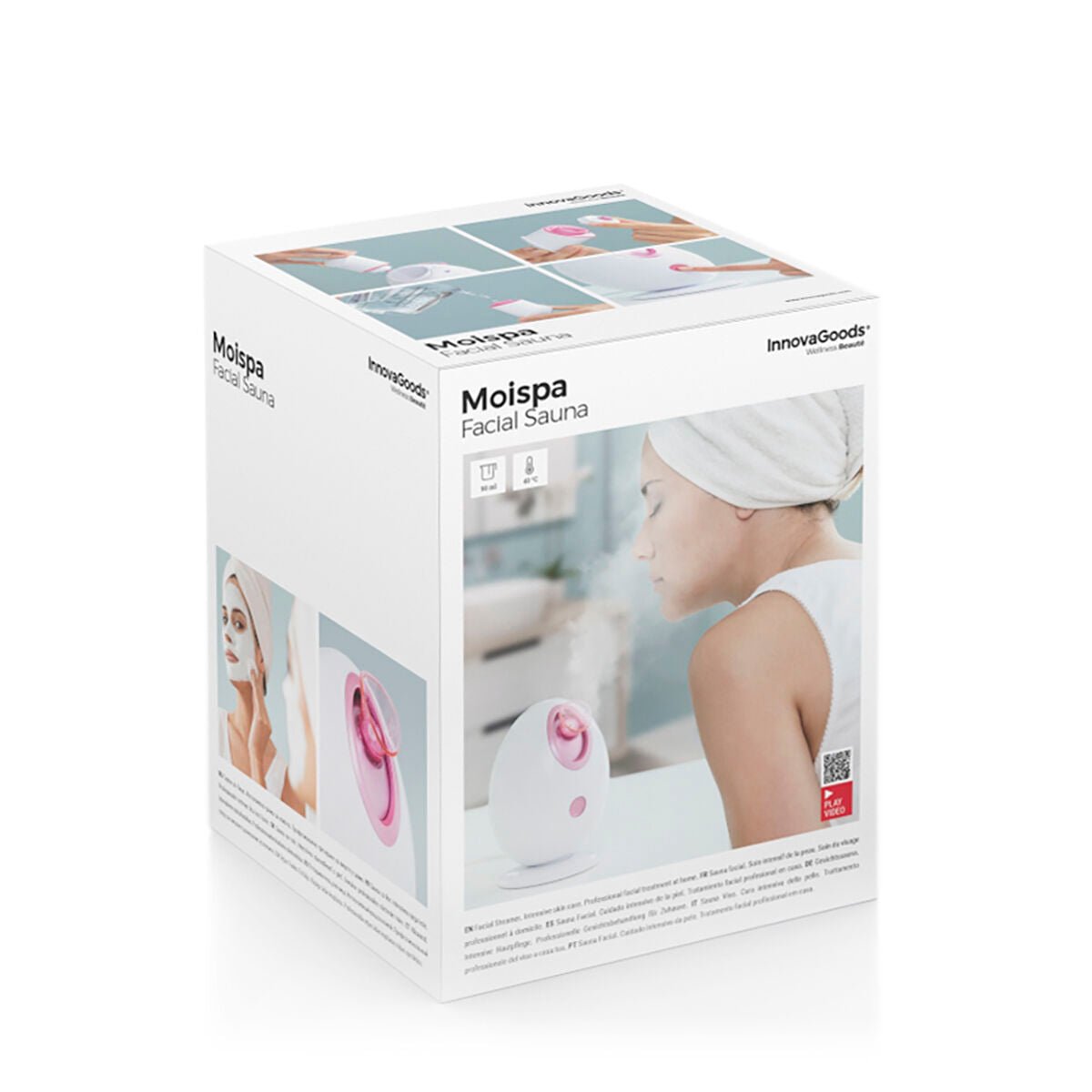 Electric Facial Sauna Moispa InnovaGoods - MES49