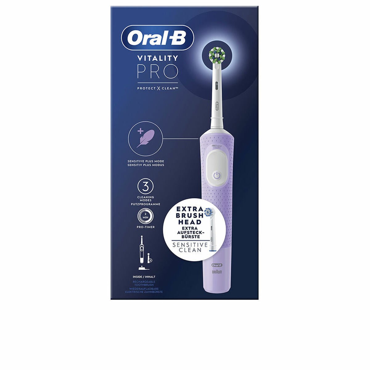 Electric Toothbrush Oral - B Vitality Pro (1 Unit) - MES49