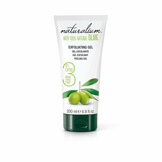 Exfoliating Body Gel Naturalium 200 ml Olive - MES49